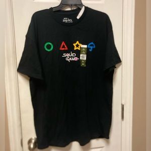XL Black Squid Game Tee